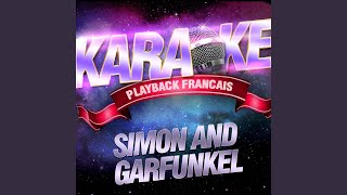 Homeward Bound— Karaoké Playback Instrumental — Rendu Célèbre Par Simon And Garfunkel [upl. by Oramug]