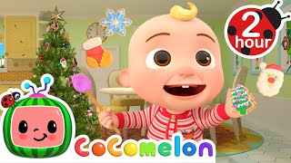 Christmas Color Song  2 HOUR CoComelon Nursery Rhymes [upl. by Edelman]