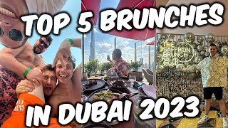 TOP 5 BRUNCHES IN DUBAI IN 2024 All budgets [upl. by Selrac]