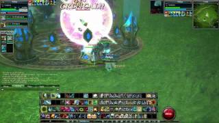 Rappelz R7 Overlord soloing the TP Quest bosses [upl. by Toomin696]