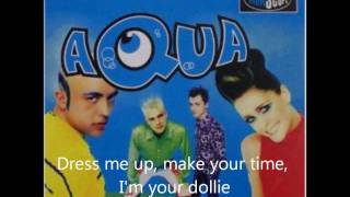 Barbie Girl  Aqua Lyrics HD [upl. by Llerrot]