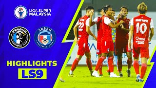 Penang FC 24 Sabah FC  Liga Super 2022 Highlights [upl. by Ettedranreb]