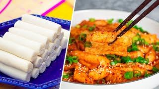 Tteokbokki Recipe For Beginners Korean Spicy StirFried Rice Cakes [upl. by Egres]