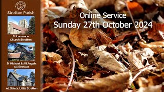 Online Service 27th October 2024 [upl. by Nnoved921]