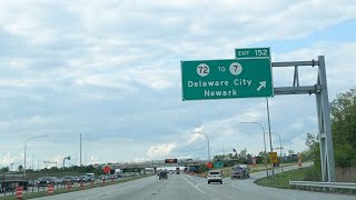 THE ROADS 🛣️ TO NEWARK DELAWARE USA 🇺🇲 PT ONE travel usa world [upl. by Eerdua631]