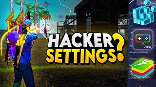 SECRET SETTINGS  To Get 99 Headshots I Bluestacks 5 l Msi 5 4K [upl. by Hanser]