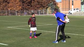 Goalkeeping Drills for the Beginner 02 [upl. by Donella]