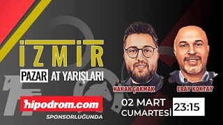 03 Mart 2024  İzmir At Yarışı Tahminleri  Eray Koktay  Hakan Çakmak [upl. by Roldan]