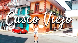 Casco Viejo  Walking Tour around Panama City [upl. by Gardell]