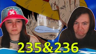 LUFFY Vs USOPP👒 One Piece Ep 235 amp 236 REACTION amp REVIEW [upl. by Matilda]