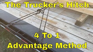 How To Tie The Truckers Hitch [upl. by Jourdan381]