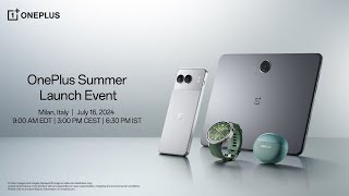 A OnePlus Summer Launch Event [upl. by Kenney]