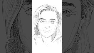 Drawing… Florence Pugh 🎨  Time To Draw Episode 900 [upl. by Hermina]