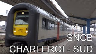 🇧🇪 Gare de Charleroi Sud  Trains SNCB  Charleroi Sud Train Station  Station Zuid 2018 [upl. by Eatton86]