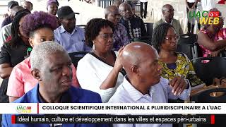 COLLOQUE SCIENTIFIQUE INTERNATIONAL amp PLURIDISCIPLINAIRE [upl. by Nicholson]