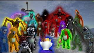 Slendytubbies 3 Defeating All 24 Bosses [upl. by Boorer]