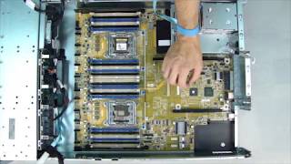 HPE ProLiant DL380 Gen9 Server RemoveReplace SystemBoard [upl. by Marmion]