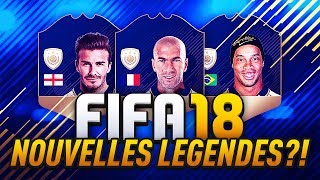 FUT 18  LES 10 NOUVELLES LÉGENDES [upl. by Ylrehs864]