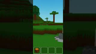 block Craft game mobile offline gameplay with animals [upl. by Sabanrab]