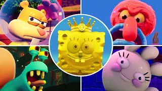 SpongeBob the Cosmic Shake  All Bosses with Gold King SpongeBob [upl. by Allesor]