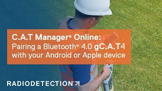 CAT Manager Online Pairing a Bluetooth 40 gCAT4 [upl. by Beckerman]