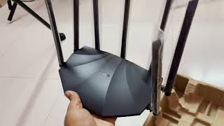 Tenda AC23 2033mbps AC2100 7 Antenna Gigabit DualBand WiFi Router [upl. by Ahsilac414]