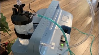 How to attach a humidifier to an oxygen concentrator [upl. by Ayotl]