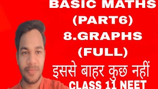 BASIC SE FULL GRAPHS CLASS 11 PHYSICS NEET2025 MK TRICKS [upl. by Dream480]