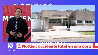 PLOTTIER ACCIDENTE FATAL EN UNA OBRA [upl. by Aneerahs644]