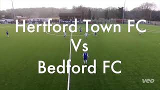 Hertford Town FC VS Bedford FC wo commentary [upl. by Yhtomiht]