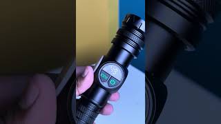 GearUP K60 Rechargeable Flashlight Review  Best 10W COB  LED Torchlight [upl. by Prochora]