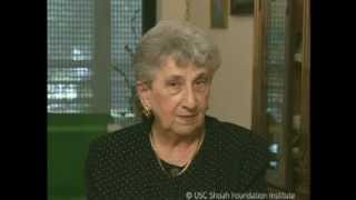 Jewish Survivor Regina Horowitz  USC Shoah Foundation [upl. by Anirav13]