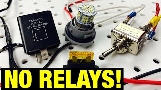 How to Wire Turn Signals  Car Directionals  Hazard Switch  NO RELAYS  WiringRescue [upl. by Notfol215]