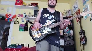 A Certain Romance  Arctic Monkeys Bass Cover [upl. by Mairim71]