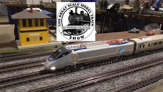 2023 Great Scale Train Show DC Independent Hi Railers O Gauge [upl. by Osnerol]