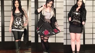 ►Fall Transition 3 Outfits 1 Video Featuring Too Fast and Killstar [upl. by Dodd]