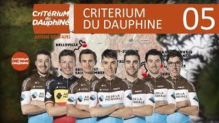 Critérium du Dauphiné 2018  ETAPE 5  Grenoble › Valmorel PCM 2017 [upl. by Idnar325]