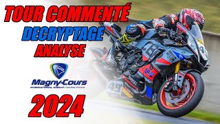 MAGNYCOURS 2024 DECRYPTAGE 14559 YAMAHA R1 [upl. by Ahsiener]