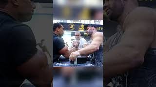 Denis show real power to Larry armwrestling fyp deniscyplenkov larrywheels [upl. by Tammy]