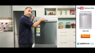 Euromaid Dishwasher DR14S overview by appliance expert  Appliances Online [upl. by Delphinia]