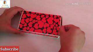 DIY  How to make jumping BoxSurprise BoxGift Box [upl. by Nohsid]