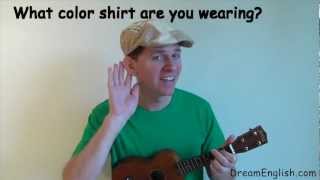 What Color Shirt Colors Song for Children [upl. by Gerhardt]