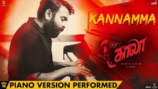 Kannamma  Piano Version Performed by Santhosh Narayanan  Kaala  Rajinikanth  Pa Ranjith [upl. by Anan]