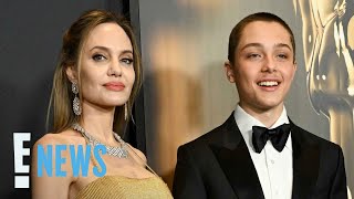 Angelina Jolies Son Knox Makes First Red Carpet Appearance in Over 3 Years  E News [upl. by Soule]