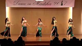 Korean bellydancer Renata and her team danced drum solo [upl. by Anyal397]