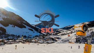 SkiCircus Saalbach Hinterglemm  No166 Blue Home Run [upl. by Ail678]