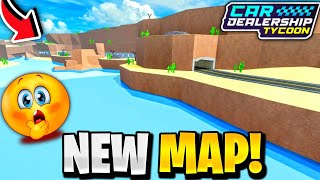 🤯NEW MAPMAP EXPANSION COMING IN CDT  Roblox Car Dealership Tycoon New Sneak Peek [upl. by Emera]