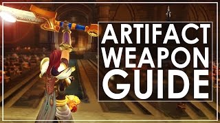 WoW Legion Guide To Artifact Weapons amp Farming Artifact Power amp Alt Catch Up [upl. by Ezarra]