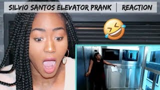 Canadian REACTS to Brazilian Prank Video by Silvio Santos Elevator Prank [upl. by Monafo]