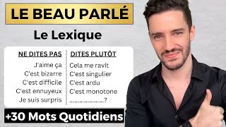 Les Meilleures Manières dExprimer des Mots et Phrases de tous les Jours [upl. by Babita]